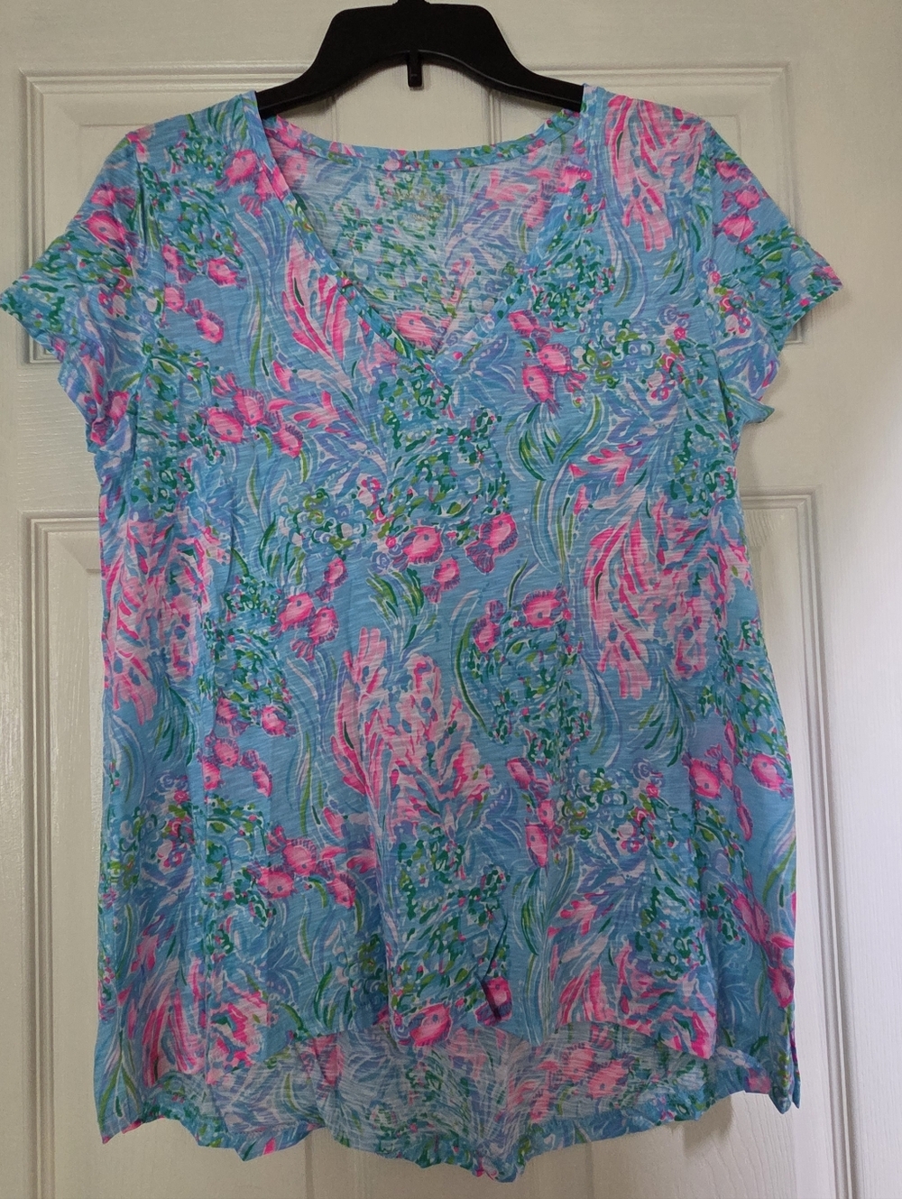 EUC Lilly Puliitzer Etta Top Size Medium
